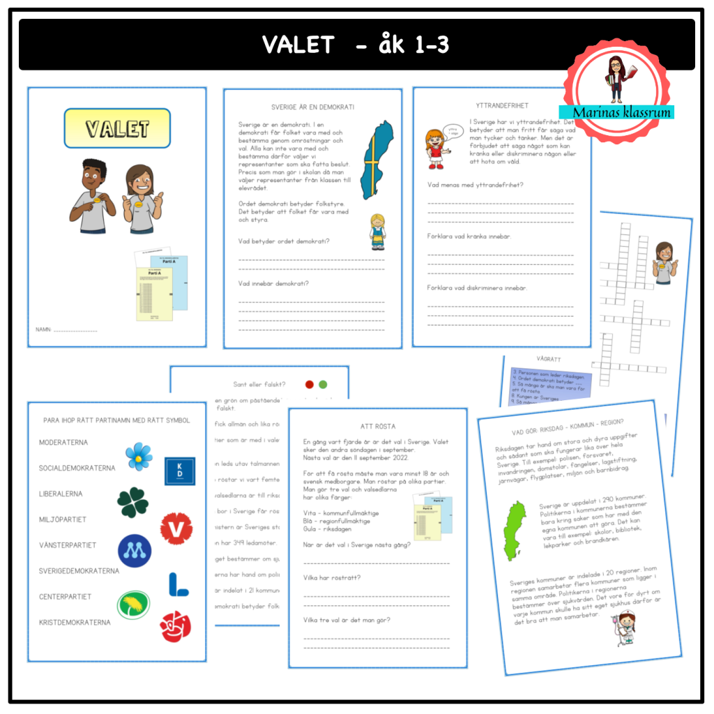 Valet åk 1-3