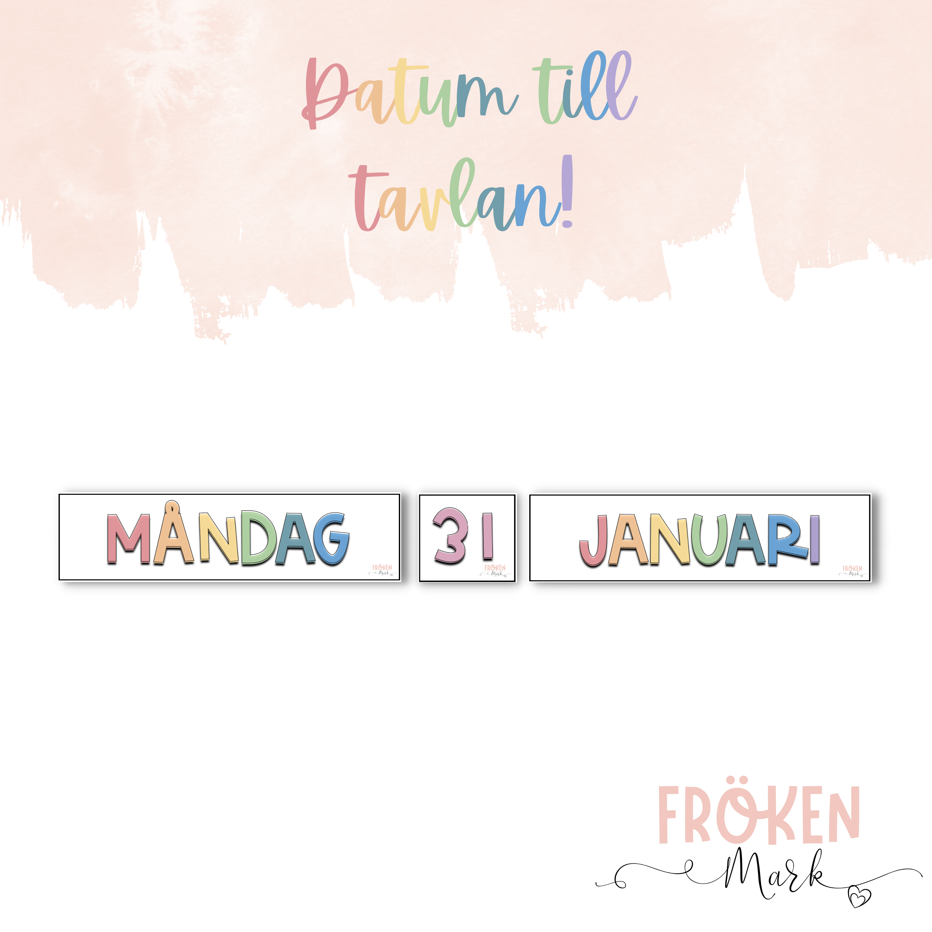 Datum till tavlan (Pastell)