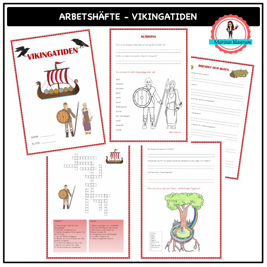 Arbetsbok om vikingatiden