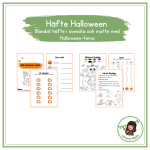 Halloween-häfte (svenska & matte) - bild 1