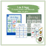 Läs & lägg (matcha rätt gåta med rätt bild) - bild 1