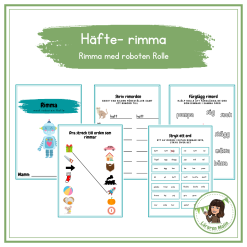 Häfte- träna på rimord