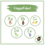 Runt väggalfabet - bild 1