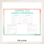 Termins- och läsårsutvärdering – redigerbara mallar - bild 2