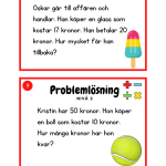 Problemlösning nivå 2 (addition och subtraktion 0-50) - bild 2