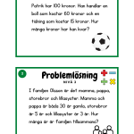 Problemlösning nivå 3 (addition och subtraktion 0-100) - bild 2