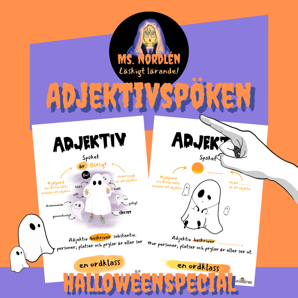 Adjektivspöken spökbundle halloweenspecial