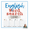 Word Search - Clothes