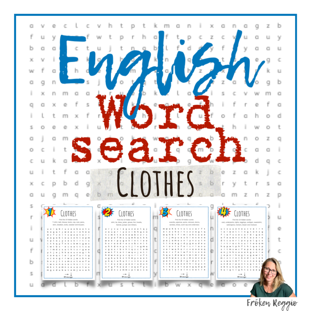 Word Search – Clothes