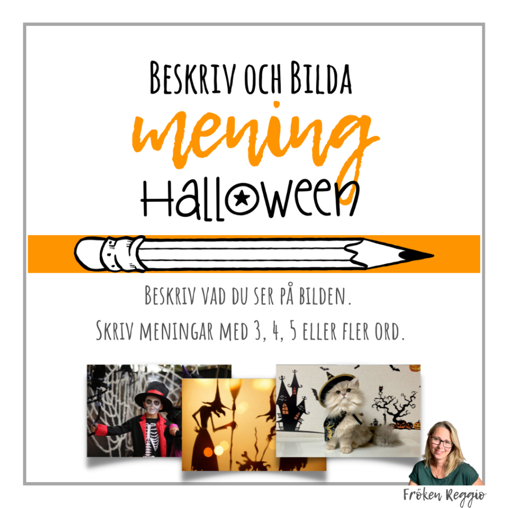 Beskriv och bilda mening – Halloween