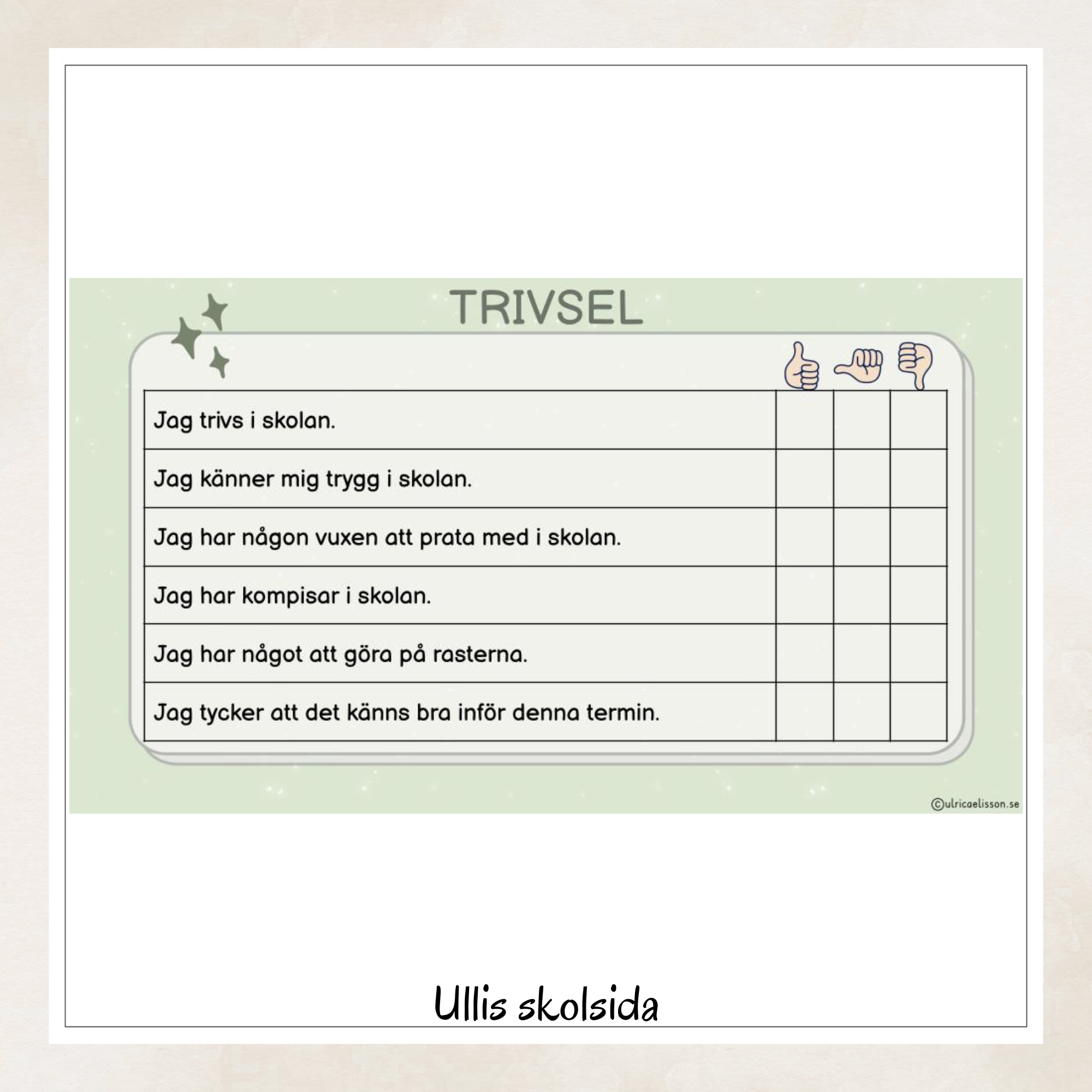 Mitt utvecklingssamtal mall 11 - redigerbar