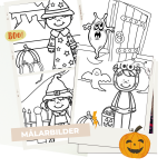 Målarbilder Halloween - bild 2