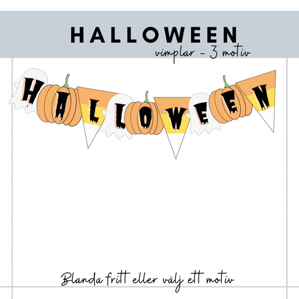 Vimplar – Halloween