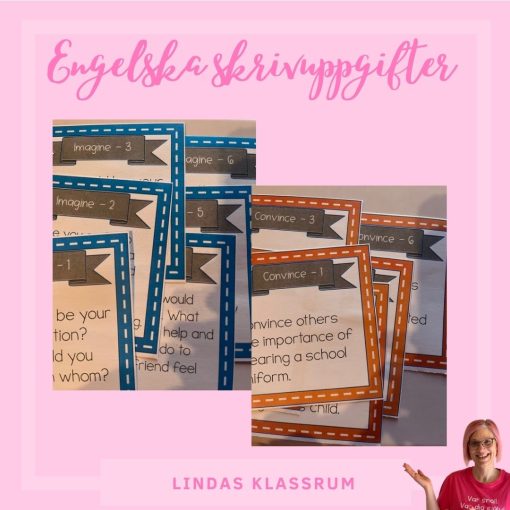 Engelska tal och skrivuppgifter