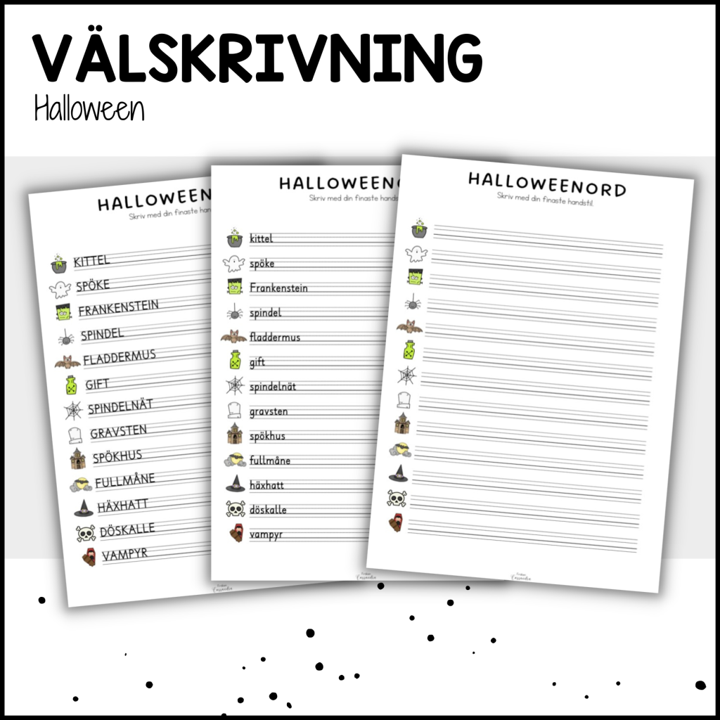 Välskrivning: halloween