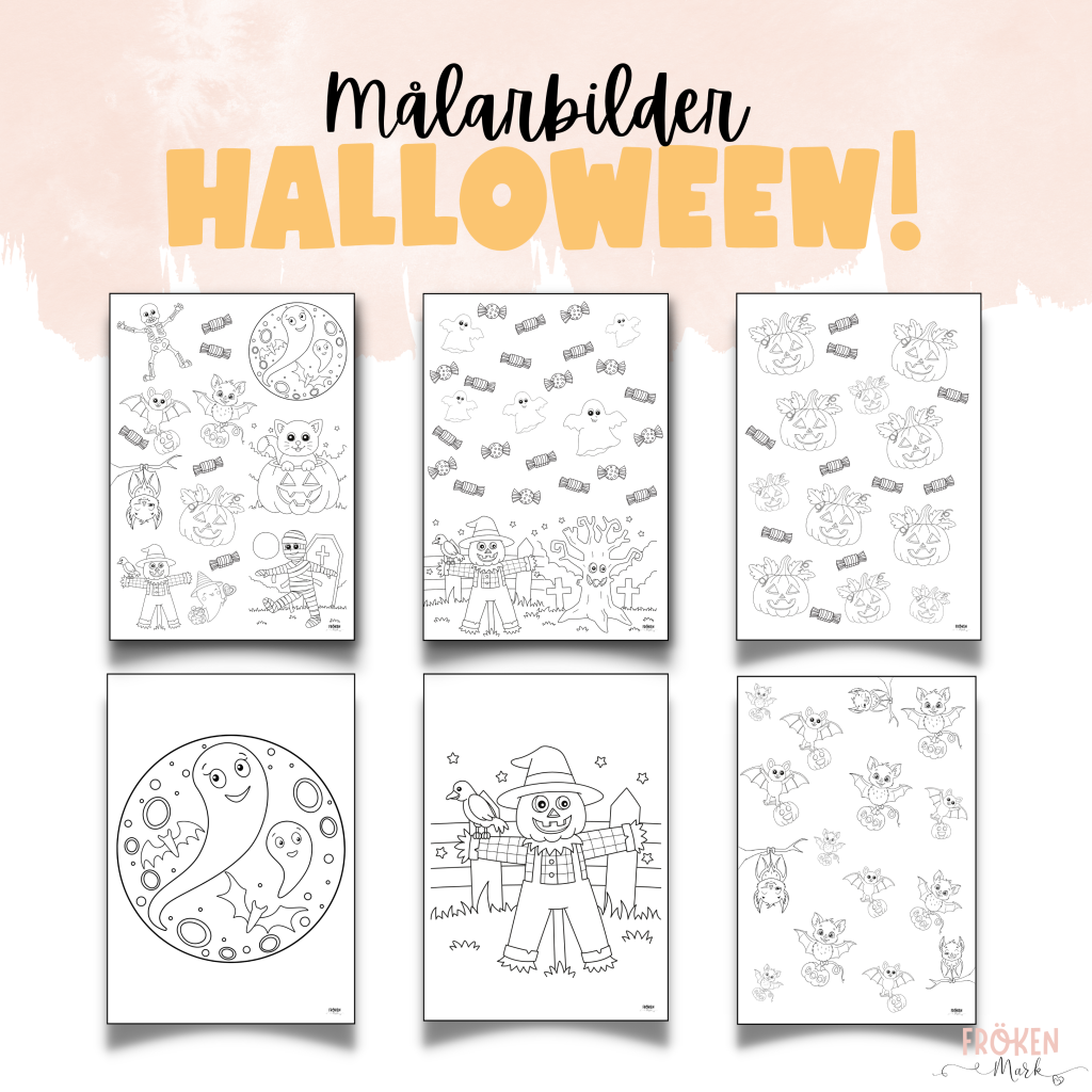 Målarbilder – Halloween