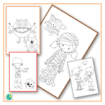 Målarbok – Halloween - bild 2