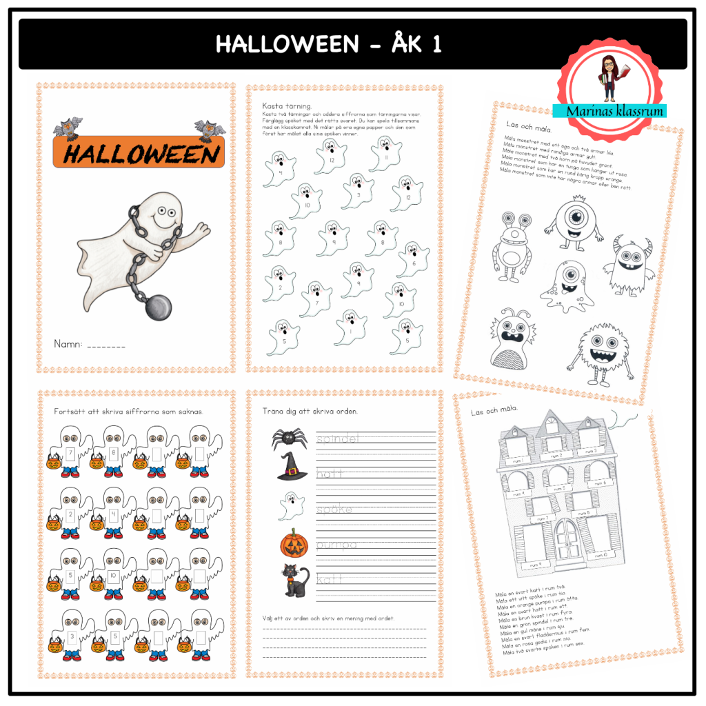 Halloween åk 1