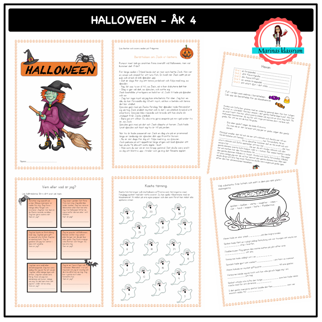 Halloween åk 4