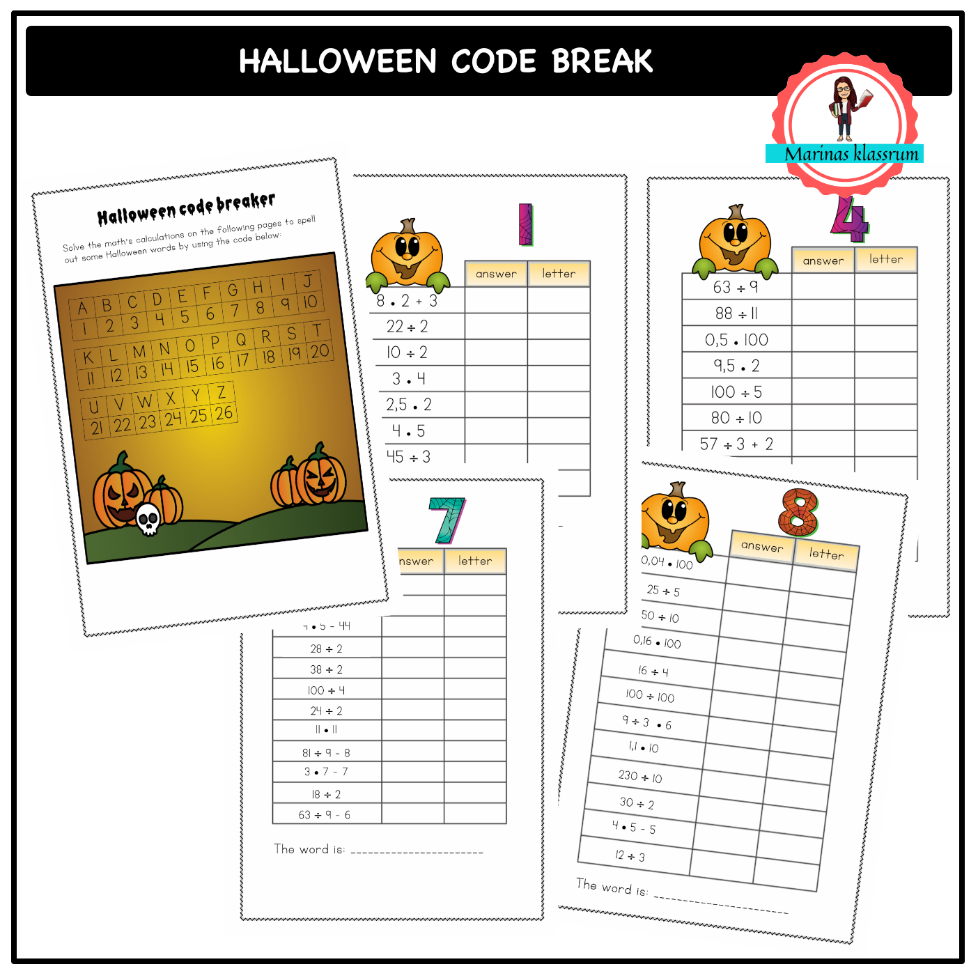 Halloween code break