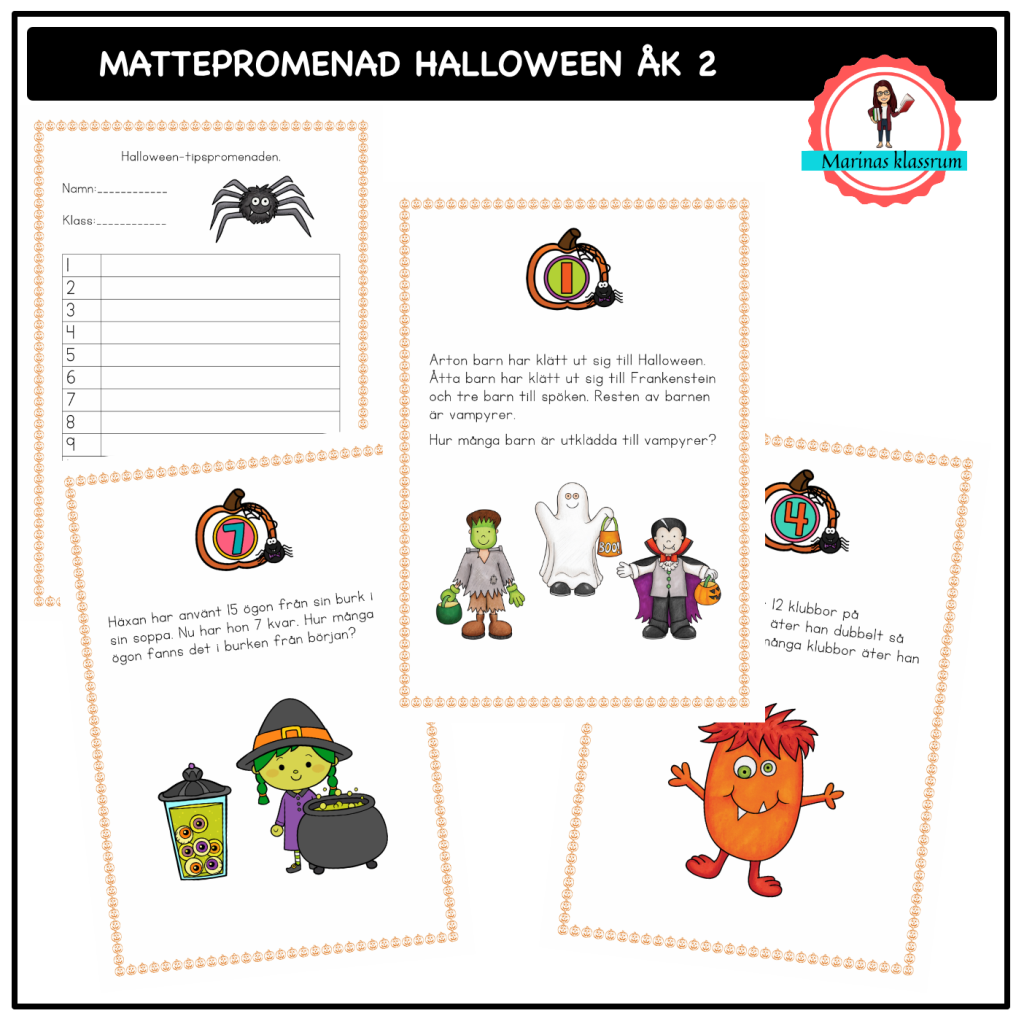 Mattepromenad Halloween åk 2