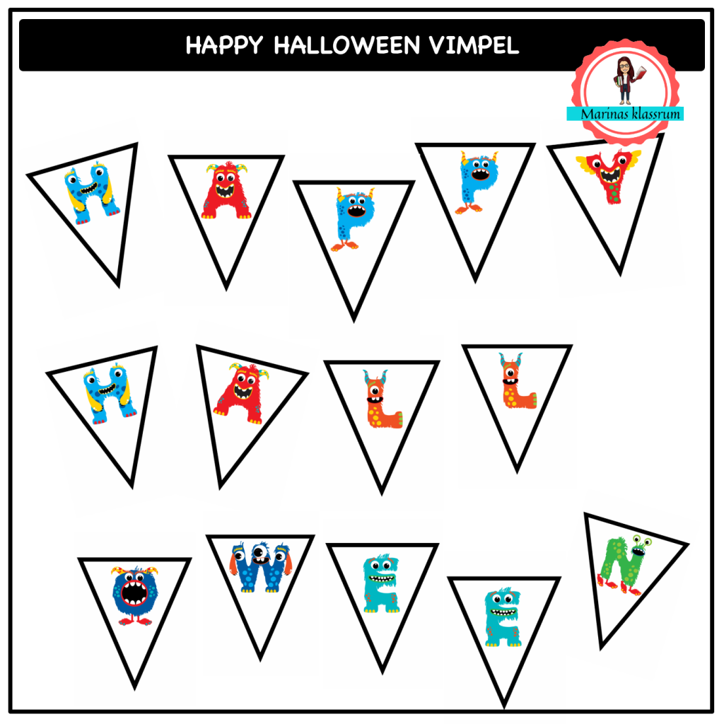 Happy Halloween vimpel