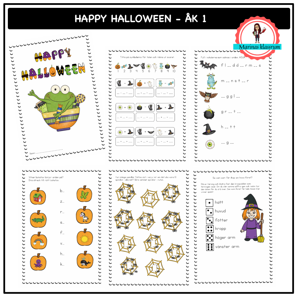 Happy Halloween åk 1