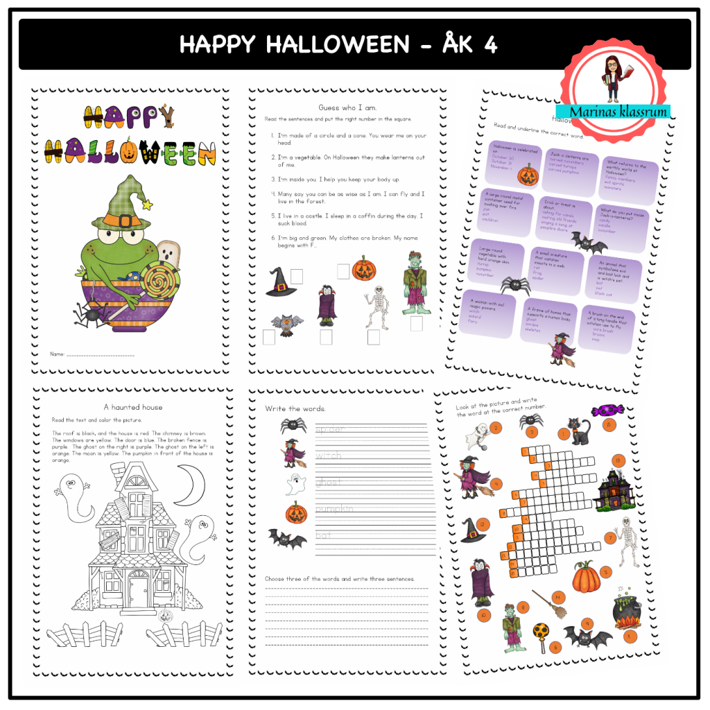 Happy Halloween åk 4