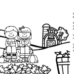 Läs och färglägg – höst - bild 2