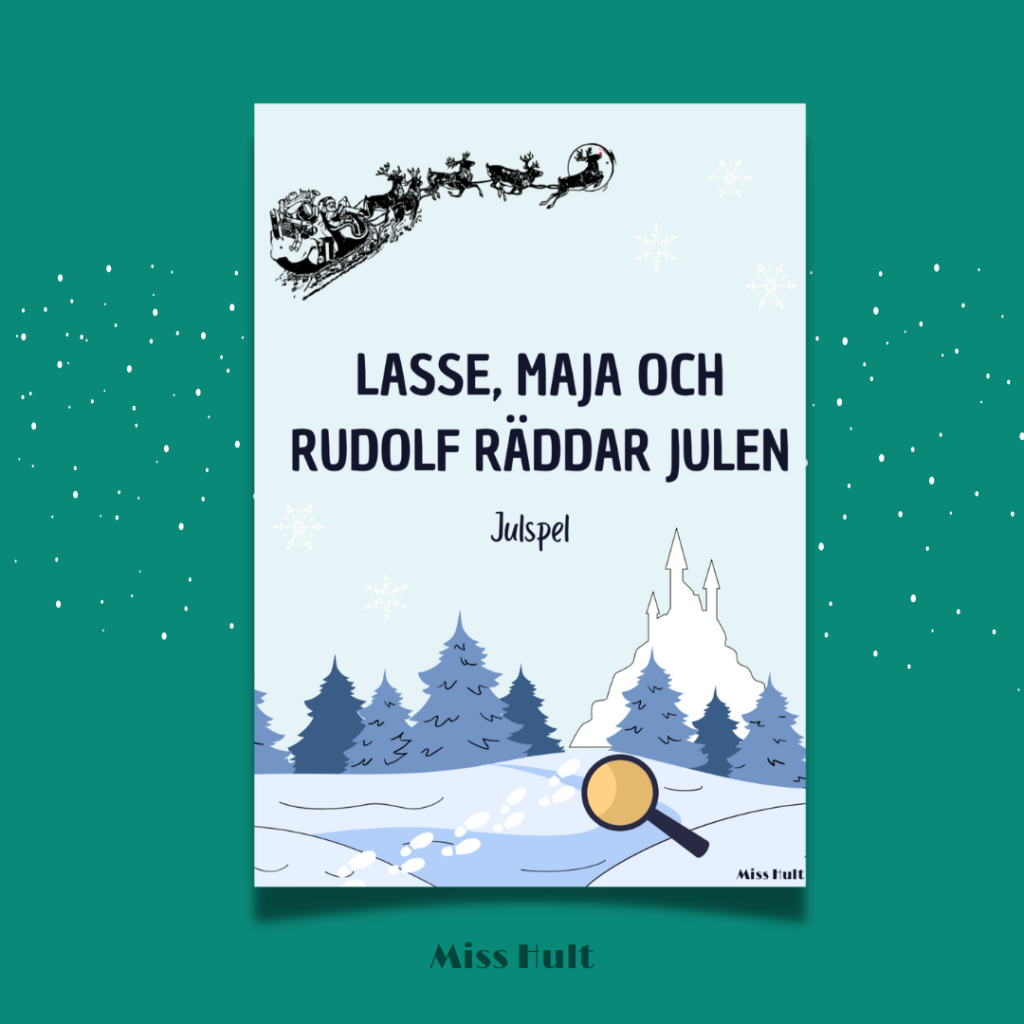 Julspel: Lasse, Maja och Rudolf räddar julen.