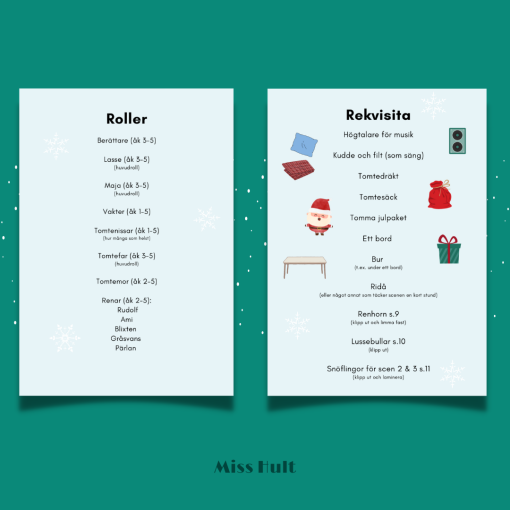 Julspel: Lasse, Maja och Rudolf räddar julen.
