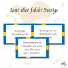 Sant eller falskt Sverige