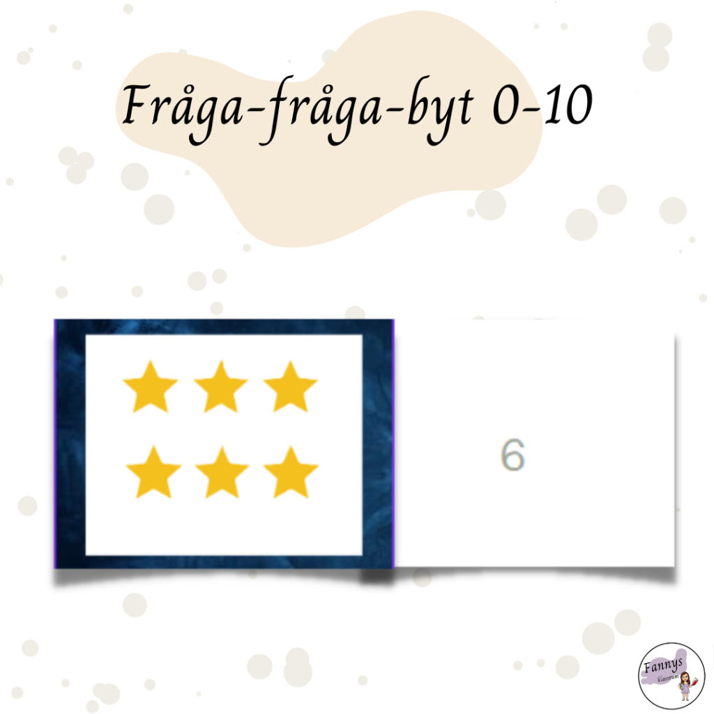 fråga-fråga-byt talen 0-10