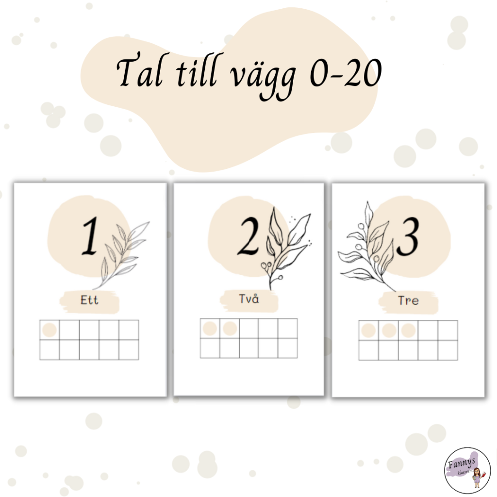Tal till vägg 0-20