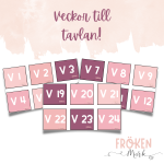 Stora rosa och lila paketet till tavlan! - bild 5