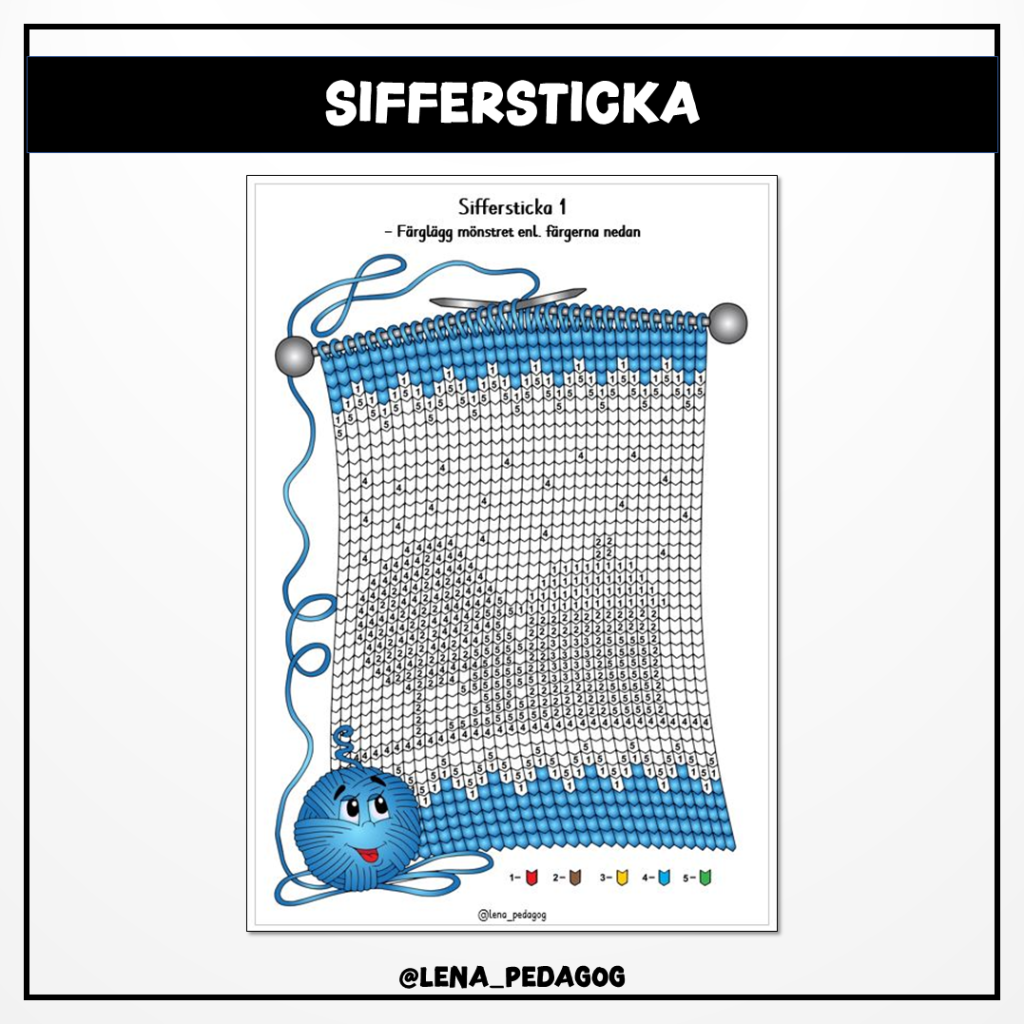 Siffersticka – jul
