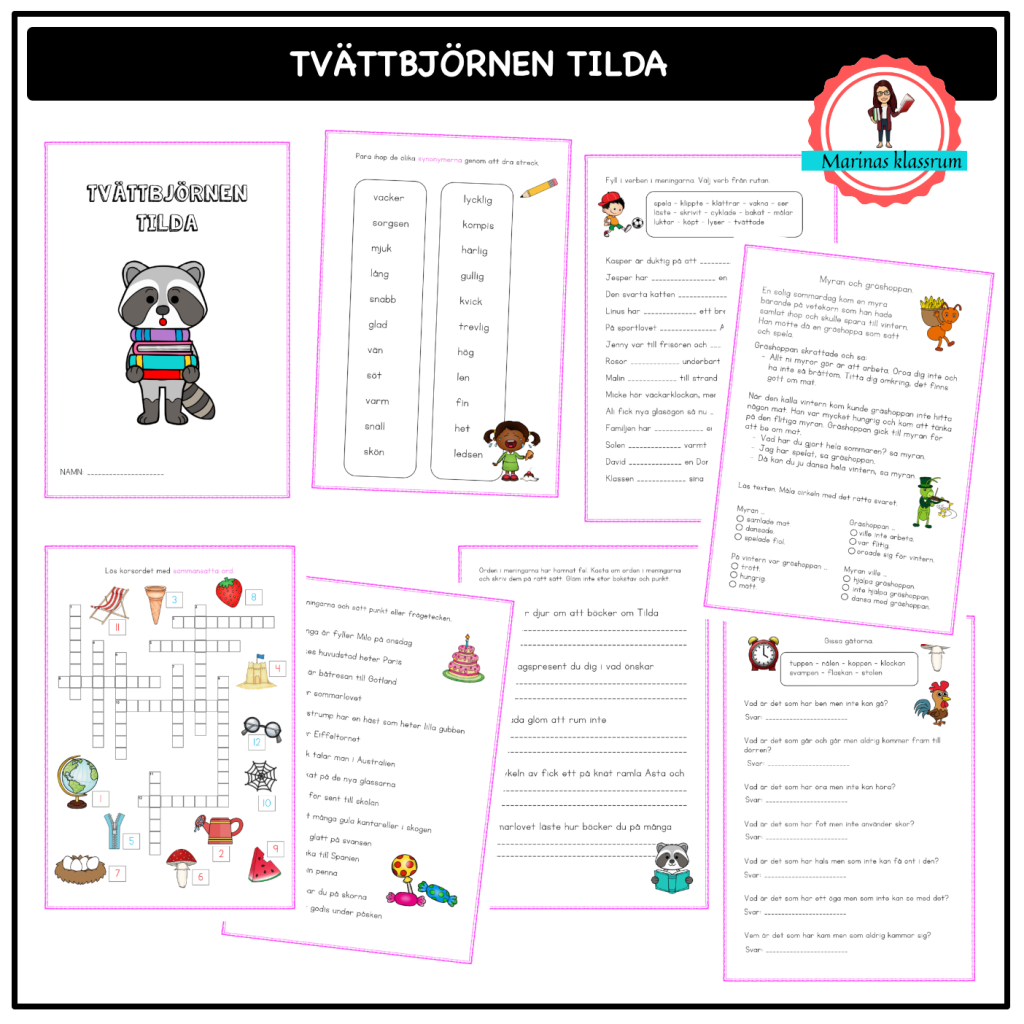 Tvättbjörnen Tilda