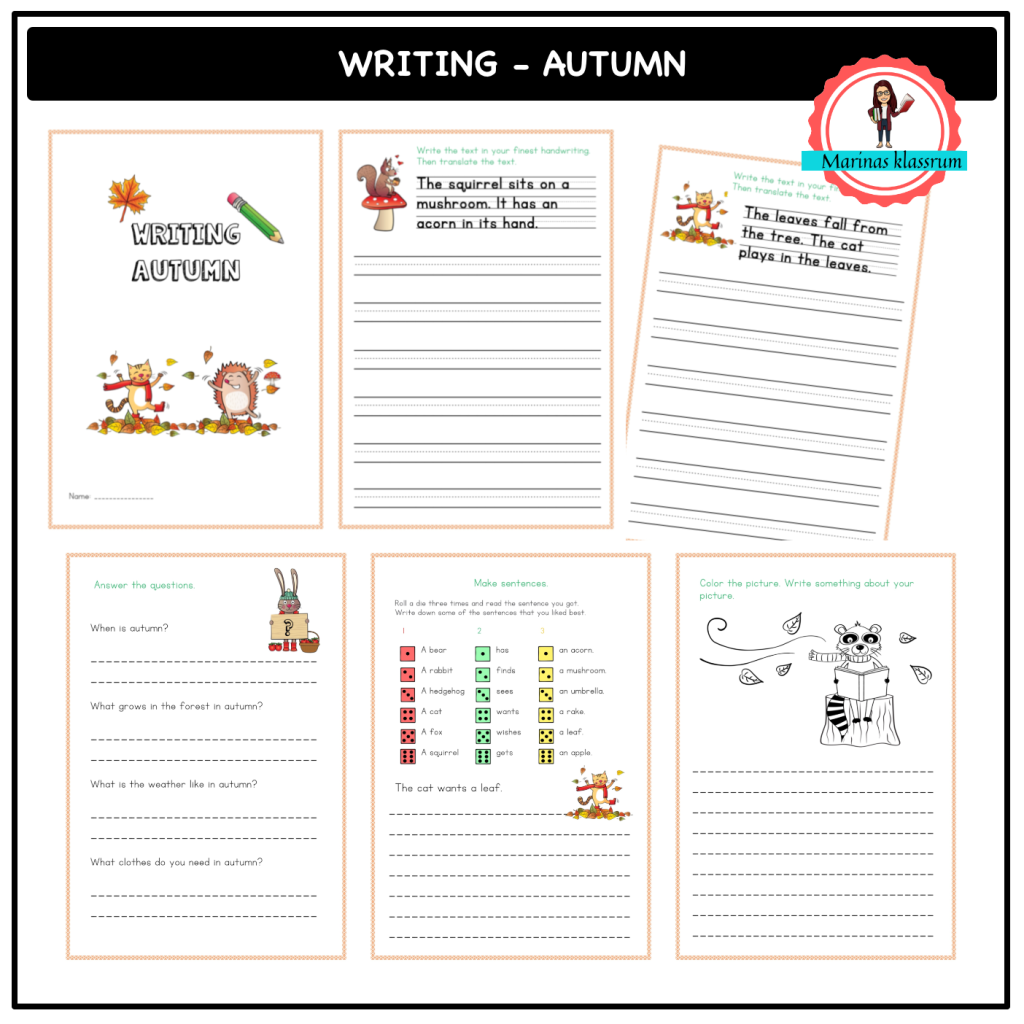 Writing – autumn