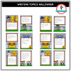 Writing topics Halloween