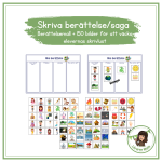 Berättelsemall + 150 bilder för att väcka elevernas skrivlust - bild 1