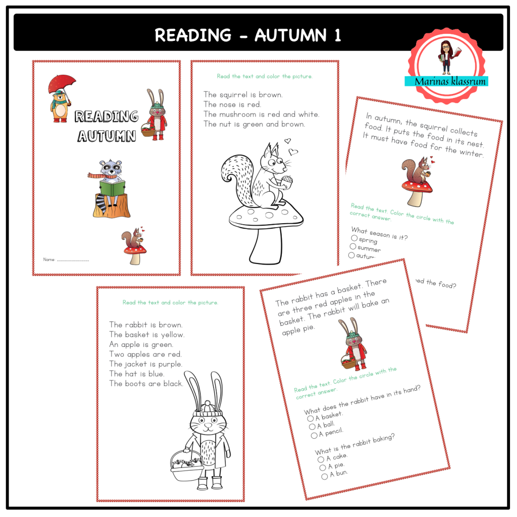 Reading – autumn 1