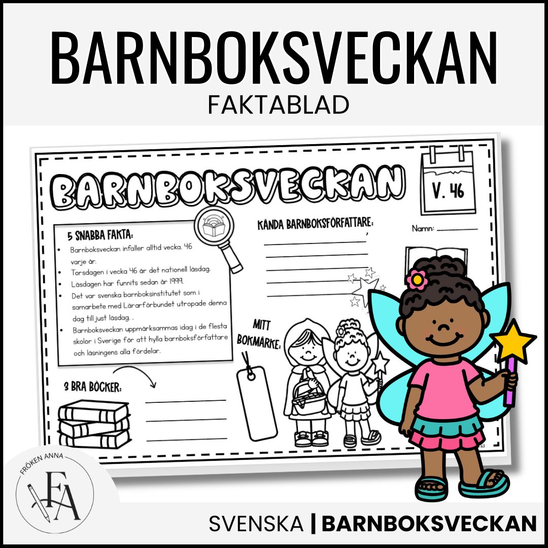 Barnboksveckan - Faktablad