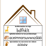 Bokstavshus- posters - bild 2