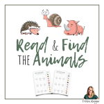 Read and find the wild animals - bild 1