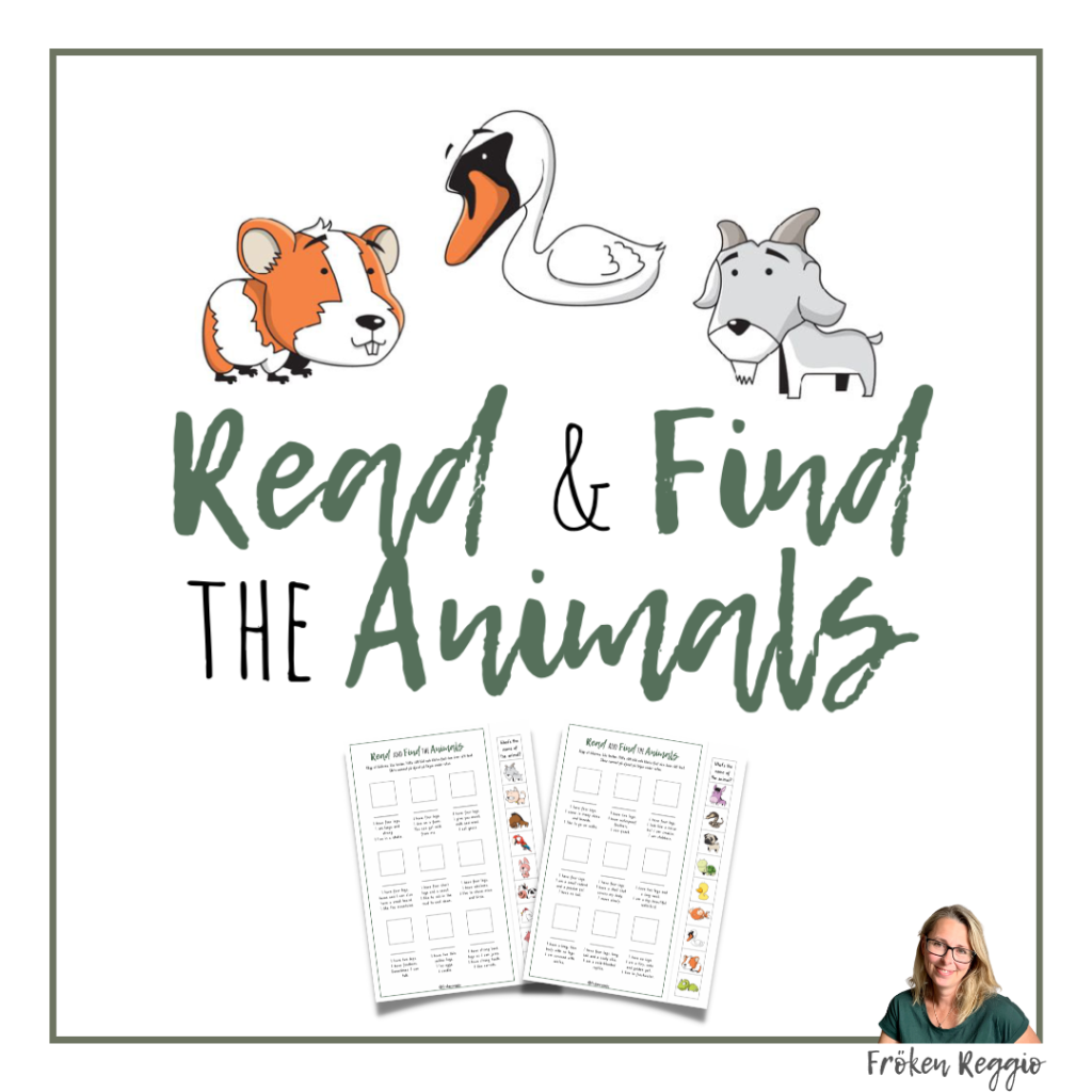 Read and find the Domestic animals