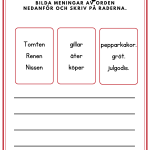 Äntligen jul! (häfte med blandade uppgifter i svenska/matte). - bild 9