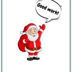 It´s Christmas (häfte som tränar på julord samt färger & siffror) - bild 11