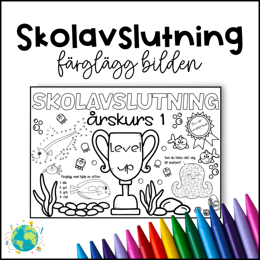 Måla Skolavslutning – Årskurs 1