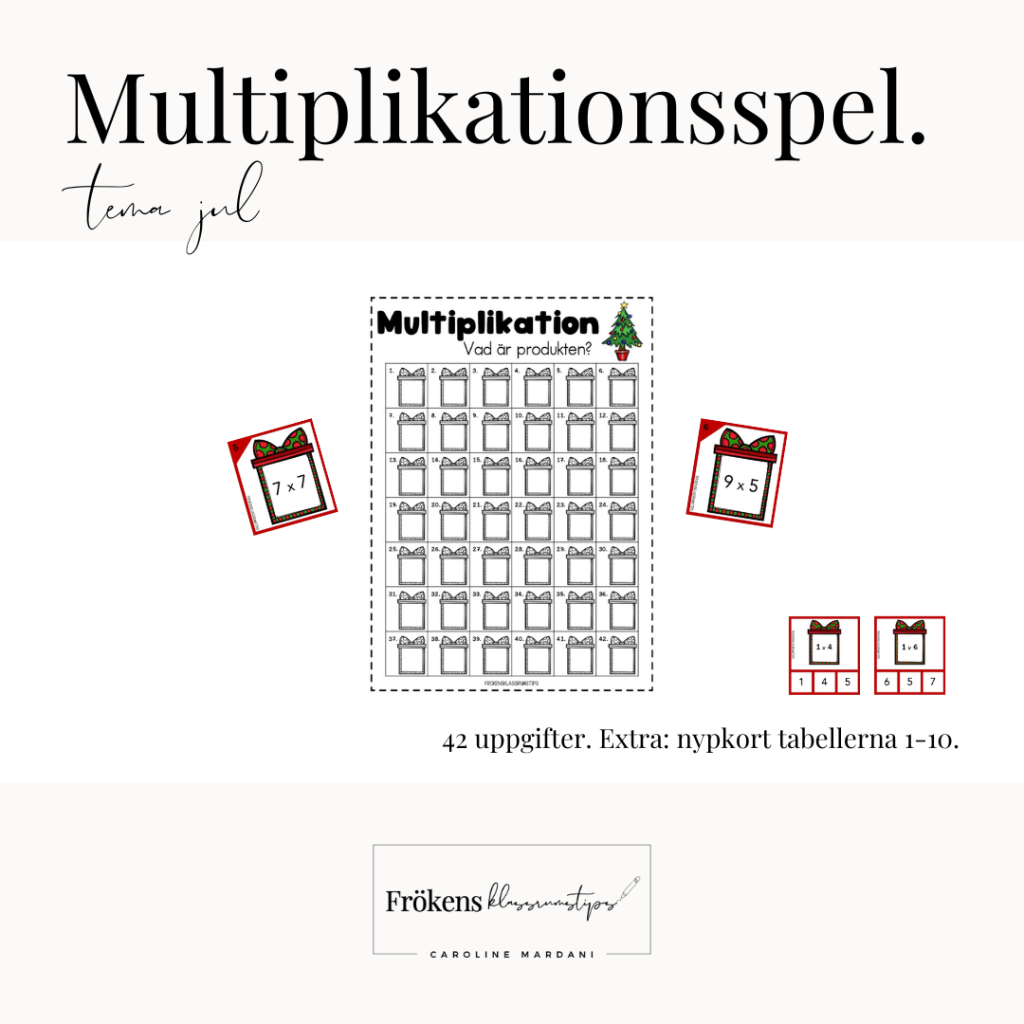 Multiplikationsspel