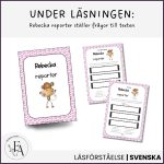 Läsförståingar: Läsförståelsestrategier och arbetsblad - bild 5